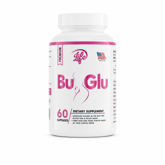 BU-GLU | Suplemento Femenino para Curvas, Firmeza y Equilibrio | Envío Gratis RD