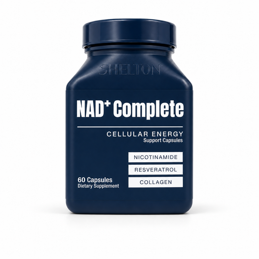 NAD+ Complete Shelton | Energía Celular, Enfoque y Vitalidad | Envío Gratis RD